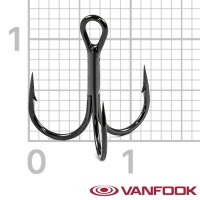 Крючки тройные Vanfook DT-44B NS black #10 10шт