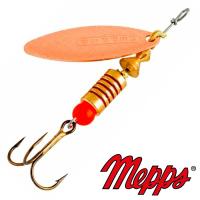 Блесна вертушка Mepps Aglia Long 1+ CU 6gr Медь