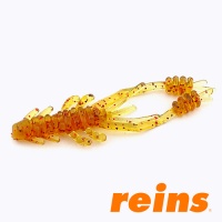 Мягкие приманки Reins Ring Shrimp 2 566 Motor Oil Red Flake 12шт