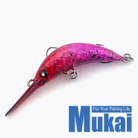 Воблер Mukai Zanmu 35MR F Uchouten No.4 Mahoroba Red (Uchouten color)