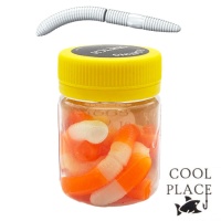 Мягкие приманки Cool Place Buk Stretch 65mm сыр 19 white orange