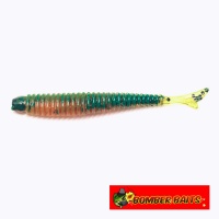 Мягкие приманки Bomber Baits U30 Fish Tail Ringer 30mm 017 UV Mox 12шт
