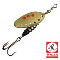 Блесна вертушка Myran Toni-Z 18gr Guld 6423-02
