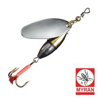 Блесна вертушка Myran Agat 5gr Silver 6451-01