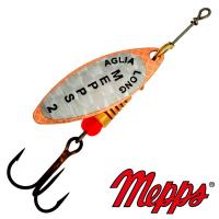 Блесна вертушка Mepps Aglia Long Rainbo 2 CU 7gr Медь