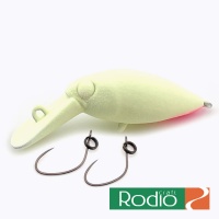 Воблер Rodio Craft Moca DR 2 Hook SS Mint Light Glow (Azuki)