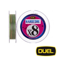 Шнур Duel Hardcore X8 200m 5Color-Yellow marking #2 35lb 0.242mm 16kg