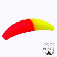 Мягкие приманки Cool Place Maggot 40mm сыр 24 lemon pink