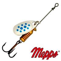 Блесна вертушка Mepps Comet Decore 00 AG BLU 1.5gr Серебро голубой