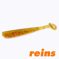 Мягкие приманки Reins Aji Ringer Shad 1.5 598 Motor Oil Red Gold 15шт
