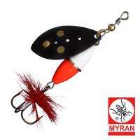 Блесна вертушка Myran Wipp Hot 5gr Svart 6541-09