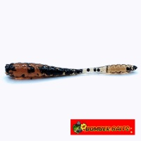 Мягкие приманки Bomber Baits Worm 25mm 009 Green Pumpkin 15шт