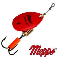 Блесна вертушка Mepps Aglia Fluo 2 4.5gr Rouge