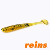 Мягкие приманки Reins Aji Ringer Shad 1.5 429 Motor Oil Pepper 15шт