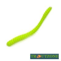Мягкие приманки Trout Zone Ripper 2.5 Chartreuse 12шт