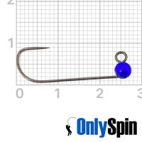 Форелевые джиг-головки OnlySpin Hayabusa JH777-BL #5 0.6gr синий 3шт