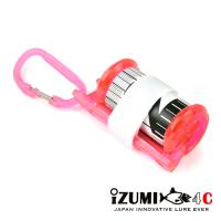 Рулетка для измерения рыбы Izumi-4C Caps Measure Skeleton pink