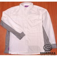 Рубашка Kosadaka Ice Silk Sunblock белая M