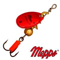 Блесна вертушка Mepps Aglia Platinum 0 2.5gr Rouge