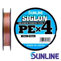Шнур Sunline Siglon PE X4 150m multicolor #1.5 25lb 0.209mm 11kg