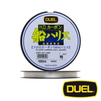 Флюорокарбон Duel H.D.Carbon Fune Leader Fluorocarbon 100% 100m #10 35lb 0.52mm 16kg