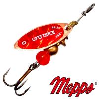 Блесна вертушка Mepps Aglia Long Redbo 0 CU 2.5gr Медь