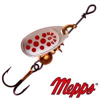 Блесна вертушка Mepps Comet Decore 0 AG RG 2.5gr Серебро Красный