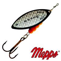 Блесна вертушка Mepps Aglia Long Rainbo 5 NR 29gr Черный