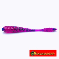 Мягкие приманки Bomber Baits Worm 25mm 008 UV Amethyst 15шт