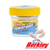 Мягкие приманки Berkley Power Maggot White 110шт