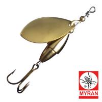 Блесна вертушка Myran Akka 10gr Guld 6463-02