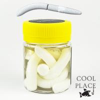 Мягкие приманки Cool Place Buk Stretch 65mm сыр 01 white
