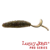 Мягкие приманки Lucky John Ultraworm Curly 2 S21 10шт