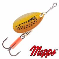 Блесна вертушка Mepps Aglia Fluo 2 4.5gr Brown
