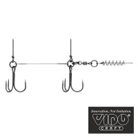 Стингер Vido Craft цветной титановый со спиралью Spring Lock Big Size M 9cm
