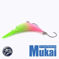 Воблер Mukai Up Ward Zanmu 35S 01 Green/Red Glow (Takumi Series)