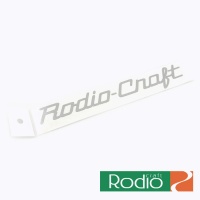 Стикер Rodio Craft Cutting Logo Sticker M 02 Carbon Silver