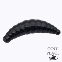 Мягкие приманки Cool Place Maggot 40mm сыр 09 black