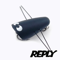 Воблер Reply Pla Bomb II Matte Black