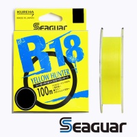 Флюорокарбон Seaguar Kureha R18 Fluoro Yellow 100m #0.6 2.5lb 0.128mm 1.2kg