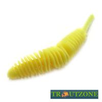 Мягкие приманки Trout Zone Plamp 2.2 Yellow 10шт