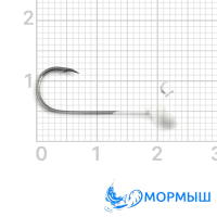 Джиг-головки Мормыш Шар UltraLight #4 белый 1.2gr 10шт