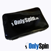 Подушка универсальная для рыбалки OnlySpin Logo большое 40x27x6cm #черный