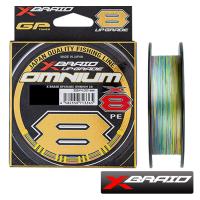Шнур X-Braid Upgrade Omnium X8 150m multicolor #0.6 14lb 0.128mm 6.4kg