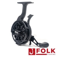 Зимняя катушка Folk Fishing Neo Black