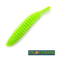 Мягкие приманки Trout Zone Ribber Pupa 2.1 Chartreuse 6шт