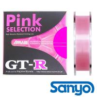 Леска Sanyo Nylon Applaud GT-R Pink Selection 100m #0.6 2.5lb 0.128mm 2.5lb 1.2kg