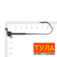 Джиг-головки с дополнительной петлей и термоусадкой Тула 10/0 24gr 2шт