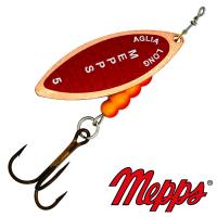 Блесна вертушка Mepps Aglia Long Redbo 5 CU 29gr Медь