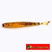 Мягкие приманки Bomber Baits U30 Fish Tail Ringer 30mm 014 UV Beer 12шт